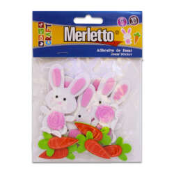 Artículos Escolares - Merletto Figuras de Foamy - Conejos