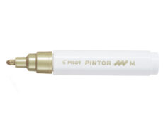 Artículos Escolares y de Oficina - Pilot Marcador Permanente PINTOR M 1.4 mm - Dorado