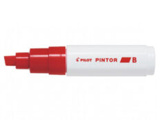 Artículos Escolares y de Oficina - Pilot Marcador Permanente PINTOR B 8.0 mm - Rojo
