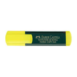 Artículos Escolares y de Oficina - Faber-Castell Resaltador Fluorescente 48 - Amarillo