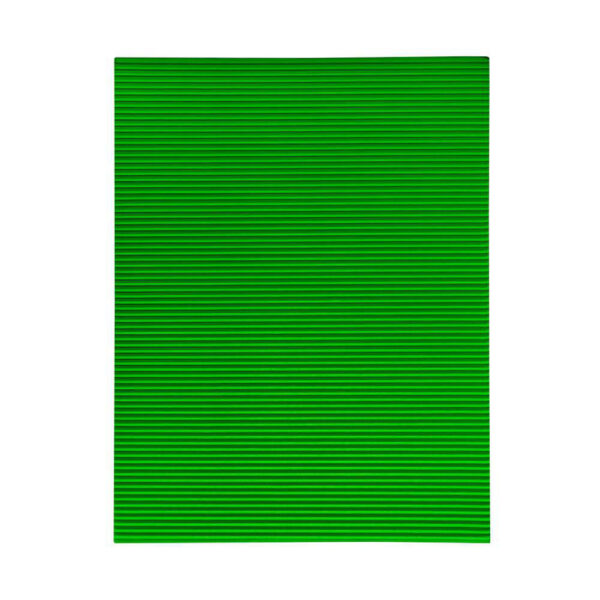 Fast Hoja de Cartón Corrugado – Verde claro