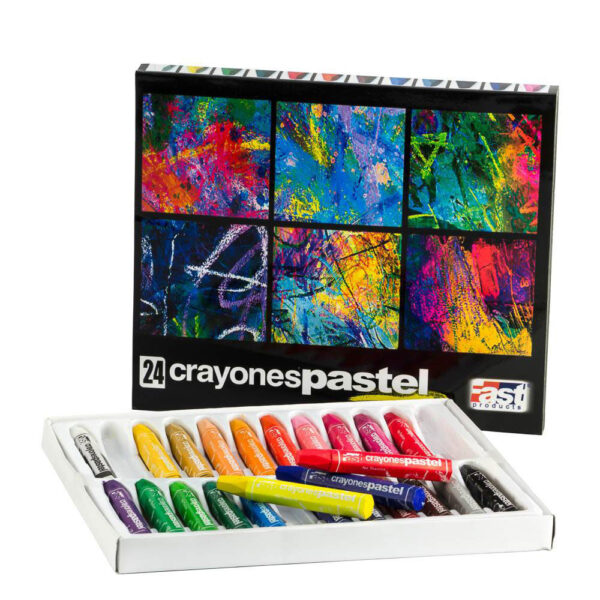 Arte - Fast Set de Yeso Graso Pastel - 24 unidades