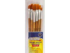 Arte - Merletto Set de Pinceles Artísticos Biselados - 6 unidades