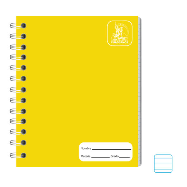 Cuadernos - Conquistador Cuaderno Doble Espiral #11 Color 70 H - Rayado