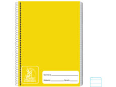 Cuadernos - Conquistador Cuaderno Espiral Sencillo #8 Color - Rayado