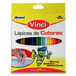 Vinci Lapices de Colores - 24 unidades