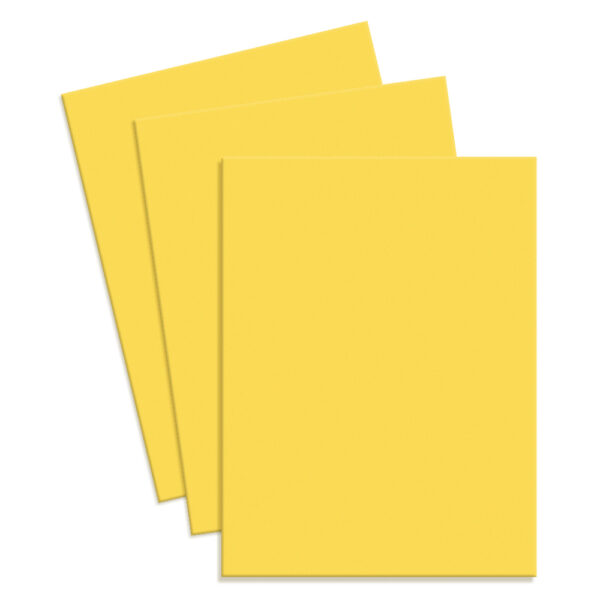 Artículos de Papelería - Conki Hoja de Foamy T/Carta - Amarillo