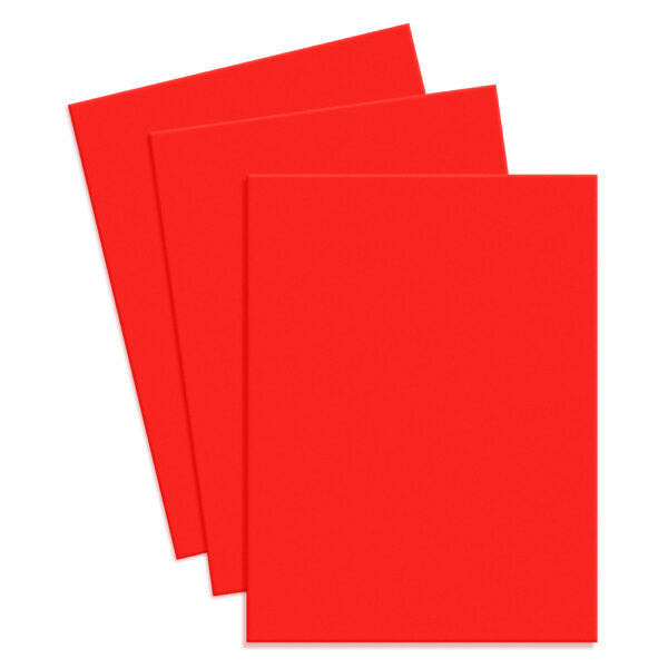 Artículos de Papelería - Conki Hoja de Foamy T/Carta - Rojo