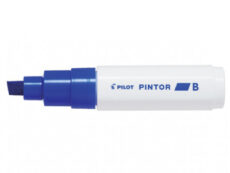 Artículos Escolares y de Oficina - Pilot Marcador Permanente PINTOR B 8.0 mm - Azul