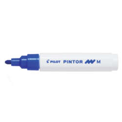 Artículos Escolares y de Oficina - Pilot Marcador Permanente PINTOR M 1.4 mm - Azul