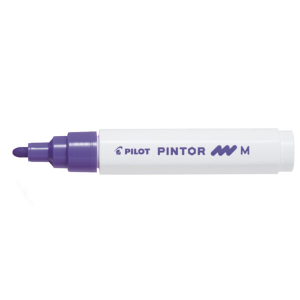 Artículos Escolares y de Oficina - Pilot Marcador Permanente PINTOR M 1.4 mm - Morado