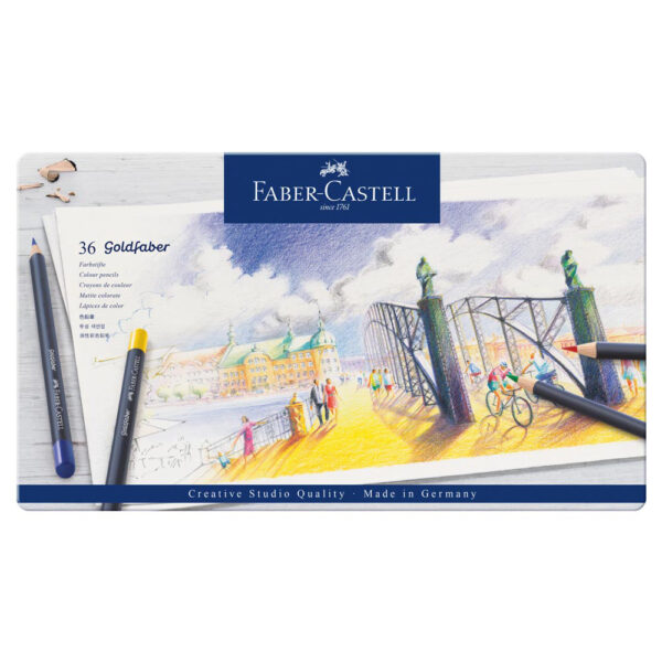 Arte - Faber-Castell Lapices de Colores Goldfaber - 36 unidades