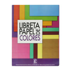 Artículos Escolares y de Oficina - Conquistador Libreta de Papel Bond de Colores - T/Carta