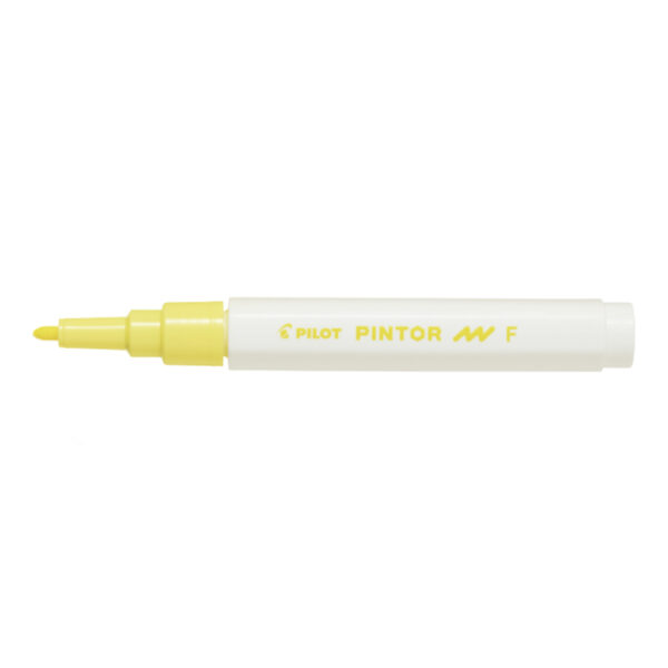 Artículos Escolares y de Oficina - Pilot Marcador Permanente PINTOR F 1.0 mm - Amarillo
