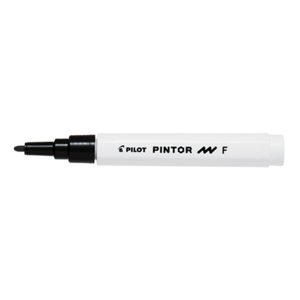Artículos Escolares y de Oficina - Pilot Marcador Permanente PINTOR F 1.0 mm - Negro