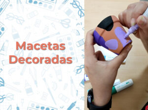 Macetas Decoradas - Libreria Cervantes