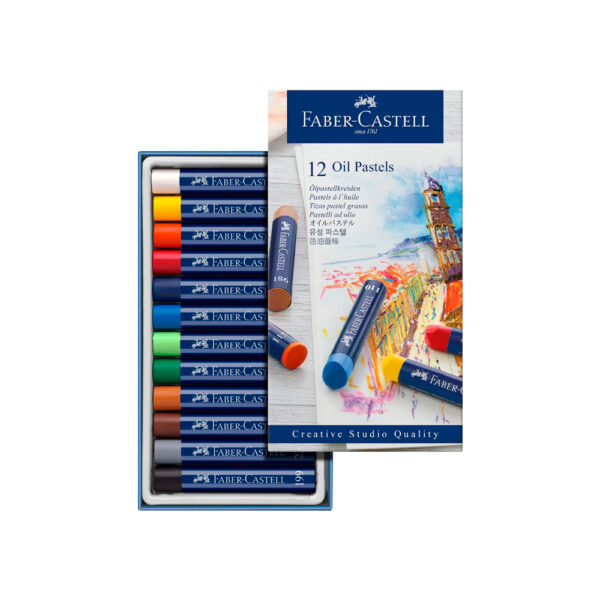 Faber Castell Oleo Pastel 12 unidades