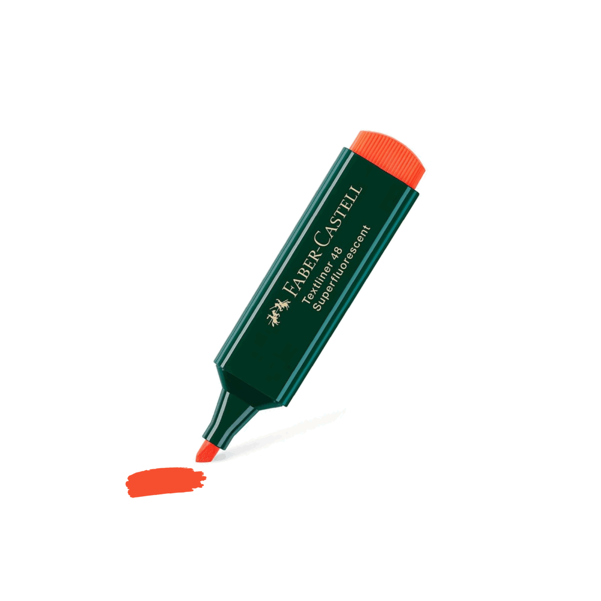 FABER CASTELL RESALTADOR ROJO 48-21 - Imagen 2