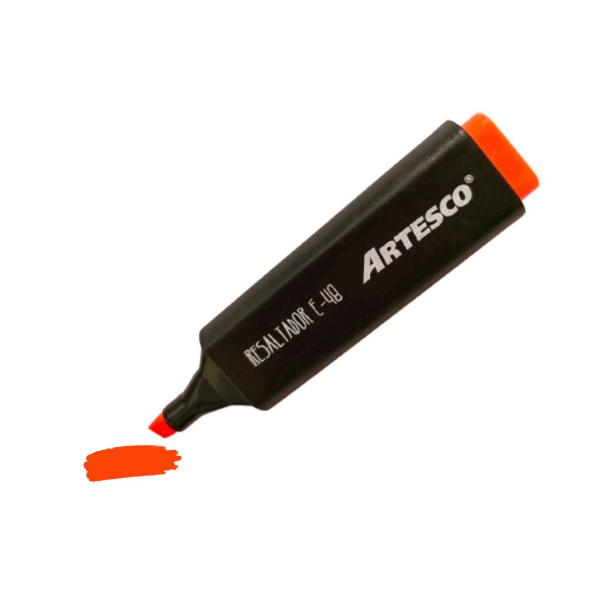 ARTESCO RESALTADOR E-48 NARANJA - Imagen 2