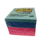 3M LIBRETA POST-IT 2051 CUBO 2X2 DE COLORES - Imagen 2
