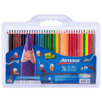 ARTESCO LAPIZ DE COLOR TRIANG. 36 UNID 4MM