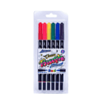 ARTESCO MARCADORES LETTERING  DUAL BRUSH X6
