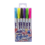 ARTESCO MARCADORES OUTLINERS MET-LICOS X6