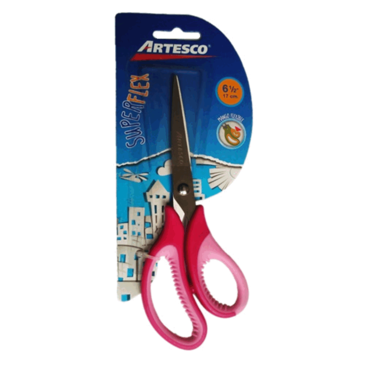 ARTESCO TIJERA UNIVERSITARIA SUPERFLEX 6.5 PLG - Imagen 2
