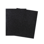 CONKI HOJAS FOAMY CTA. GLITTER NEGRO