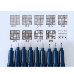 EDDING MARCADOR 0.7 1880 NEGRO - Imagen 2