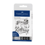 FABER CASTELL SET LETTERING C/LAPIZ Y SACAPUNTA 267118