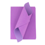 FAST FOAMY C/DIAMANTINA FLUORESCENTE MORADO T/CARTA