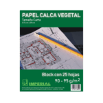 IMPERIAL LIBRETA DE PAPEL VEGETAL T/CARTA