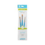 PRINCENTON SET PINCELES FILBERT #4, FLAT SHADER #6, REDONDO #2