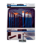 RODART ESTUCHE DE 12 PINCELES SINTETICOS