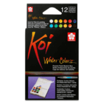 RODIN KOI SKETCH BOX C/12 PAST Y PINCEL