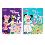 SICOBEN LIB. VISTIENDO A MINNIE 16 PGS A COLOR