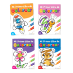 SICOBEN MI PRIMER LIBRO DE COLOREAR 24PGS+ STICKERS SURTIDO