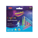 VINCI VIVID.CRAYON JUMBO12 TRIANG.