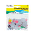 BARRILITO OJOS MÓVILES IRIS DE COLORES X66