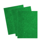 CONKI HOJAS FOAMY CTA. GLITTER VERDE OSCURO