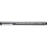 STAEDTLER FINELINER PIGMENT LINER #308 0.2MM NEGRO