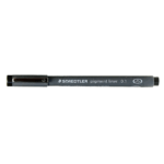 STAEDTLER FINELINER PIGMENT LINER # 308 0,1MM NEGRO