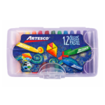 ARTESCO CRAYONES OLEO PASTEL JUMBO 12 UND