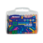 ARTESCO CRAYON/RESALTADOR NEON EN GEL X12