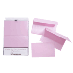 IMPERIAL SOBRES CON TARJETA DE MAJEST 11.5X7.5 CM ROSADO CLARO MET-LICO