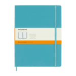 MOLESKINE EXTRA GRANDE AQUA PASTA DURA RAYADO