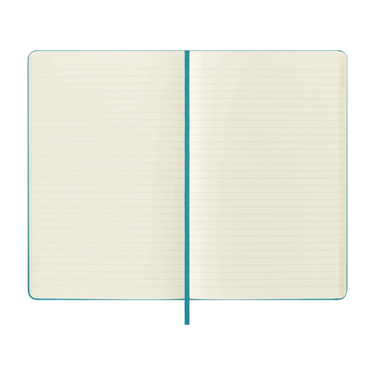 MOLESKINE GRANDE AQUA PASTA DURA RAYADO - Imagen 2