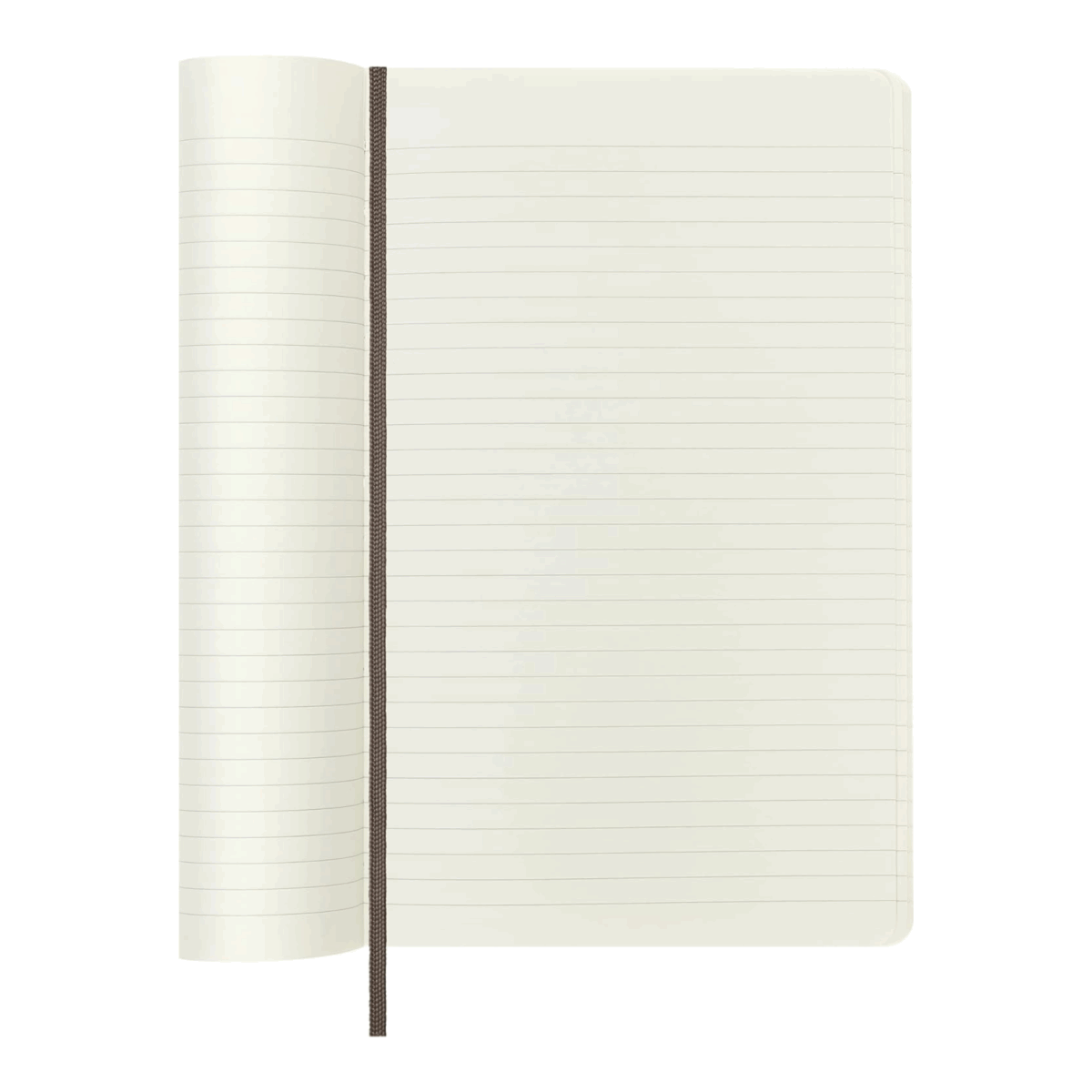 MOLESKINE GRANDE CAFÉ CLARO PASTA SUAVE RAYADO - Imagen 2