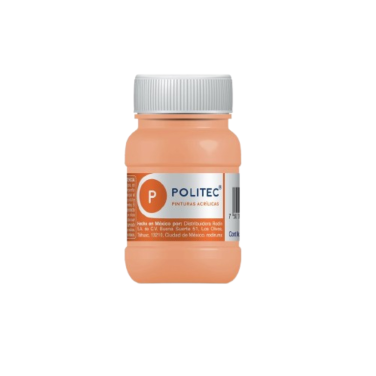 POLITEC PINTURA ACRILICA 100 ML DURAZNO #331